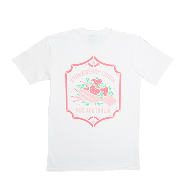 Strawberry Cough T-Shirt - WHITE